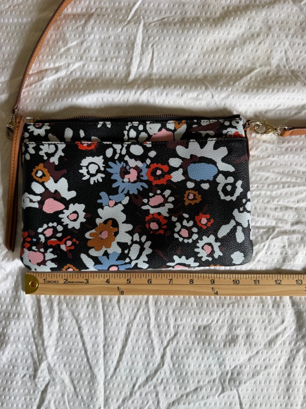 Fossil Sydney Floral print Crossbody Shoulder Bag - Picture 7 of 10